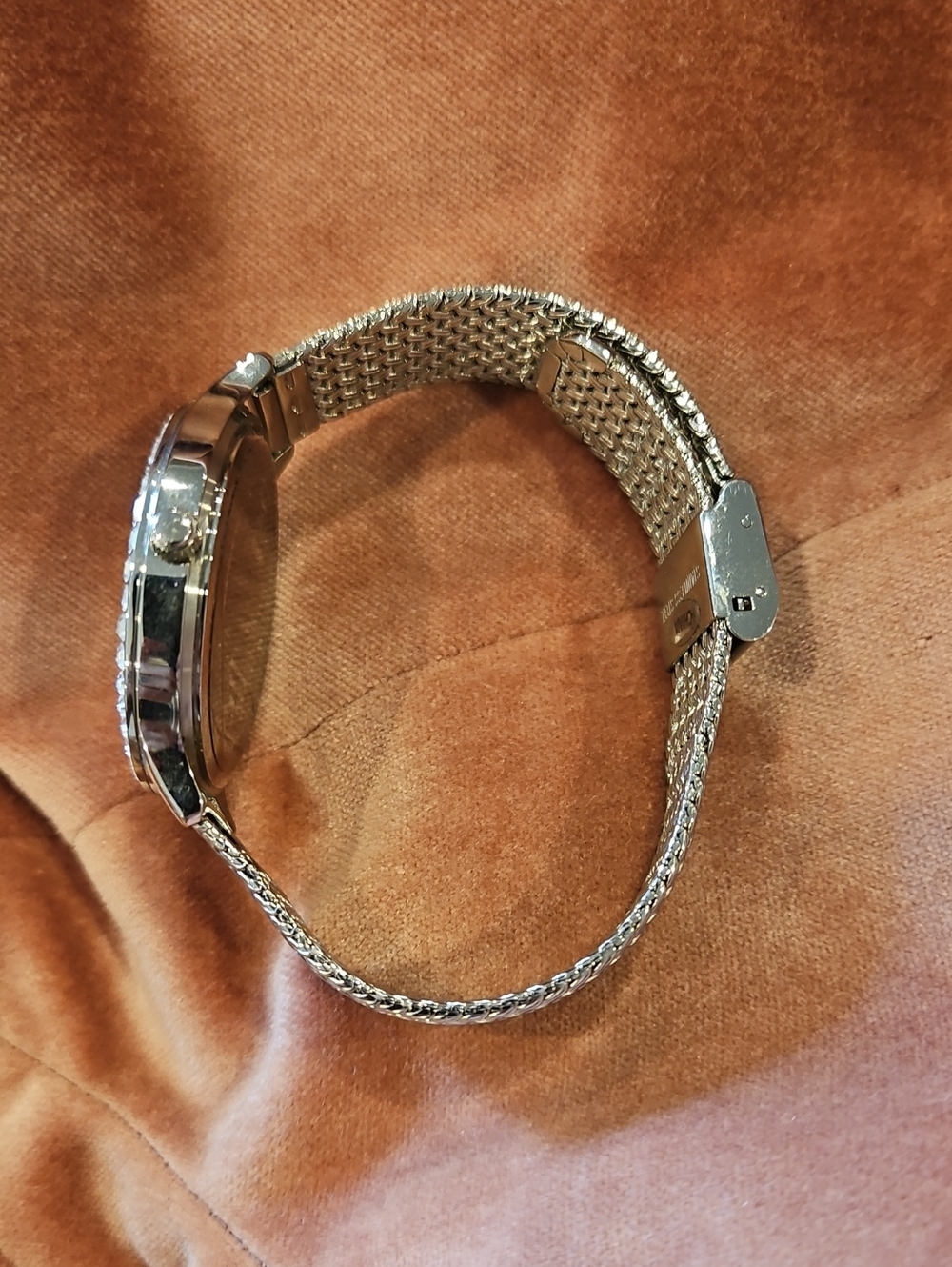 Guess Silver Rhinestone Watch EUC - Picture 8 of 9